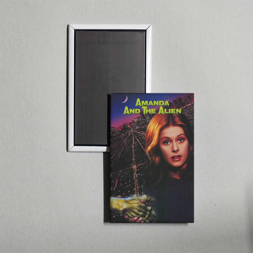 Amanda & the Alien Mini Movie Fridge Magnet