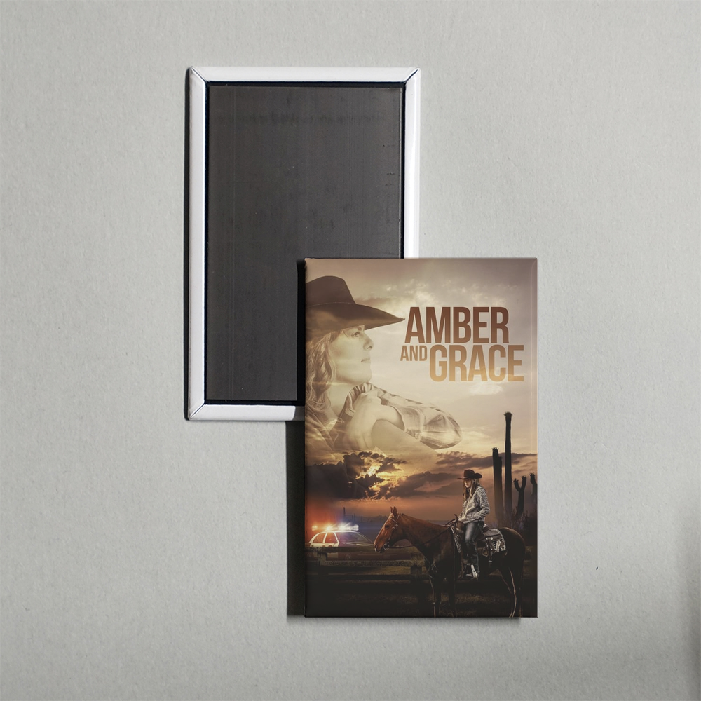 Amber and Grace Mini Movie Fridge Magnet