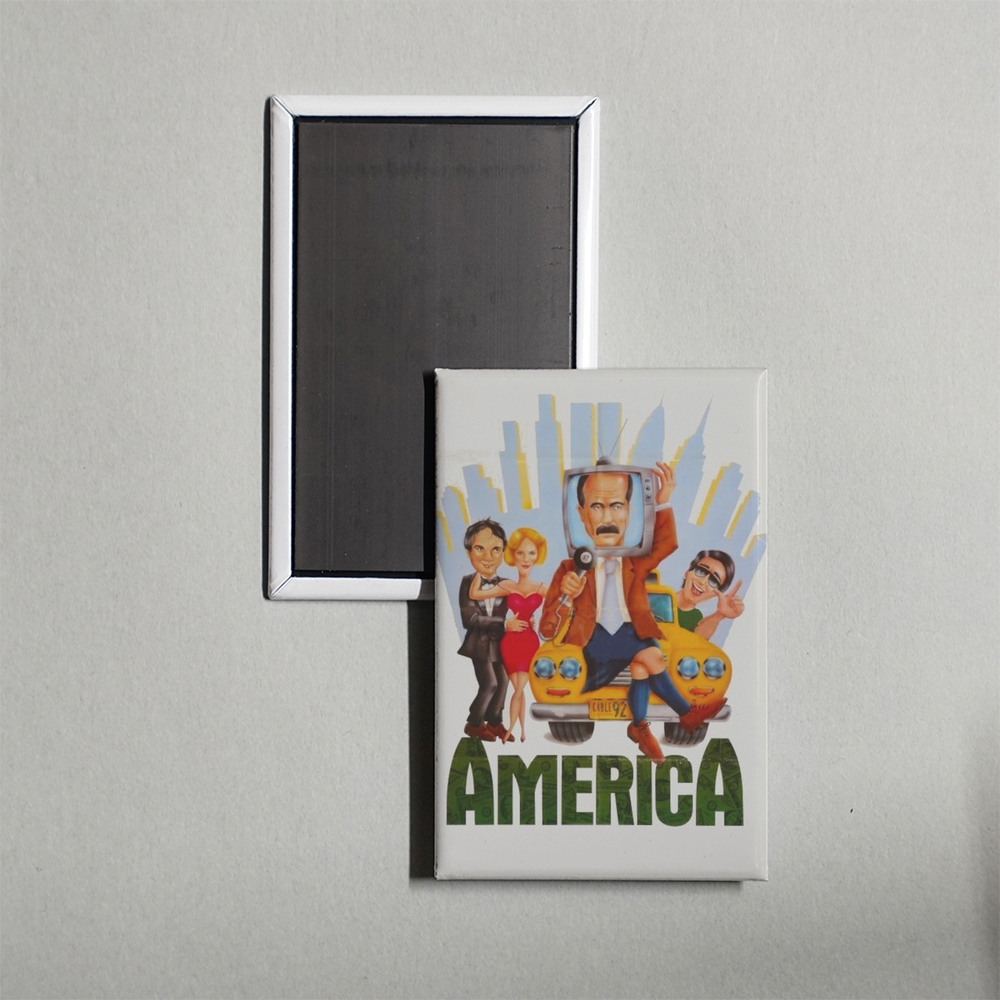 America Mini Movie Fridge Magnet