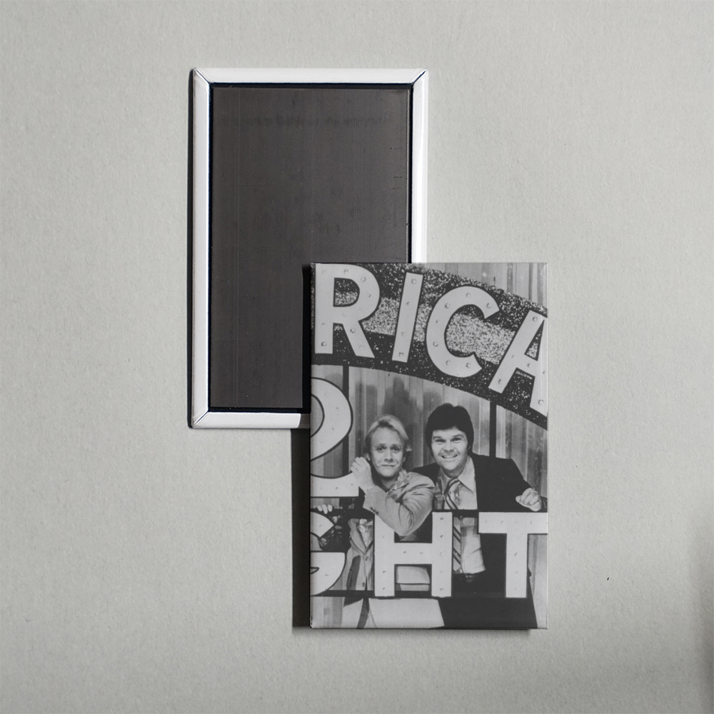 America 2-Night TV Show Fridge Magnet