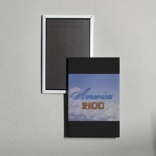 America 2100 Mini Movie Fridge Magnet