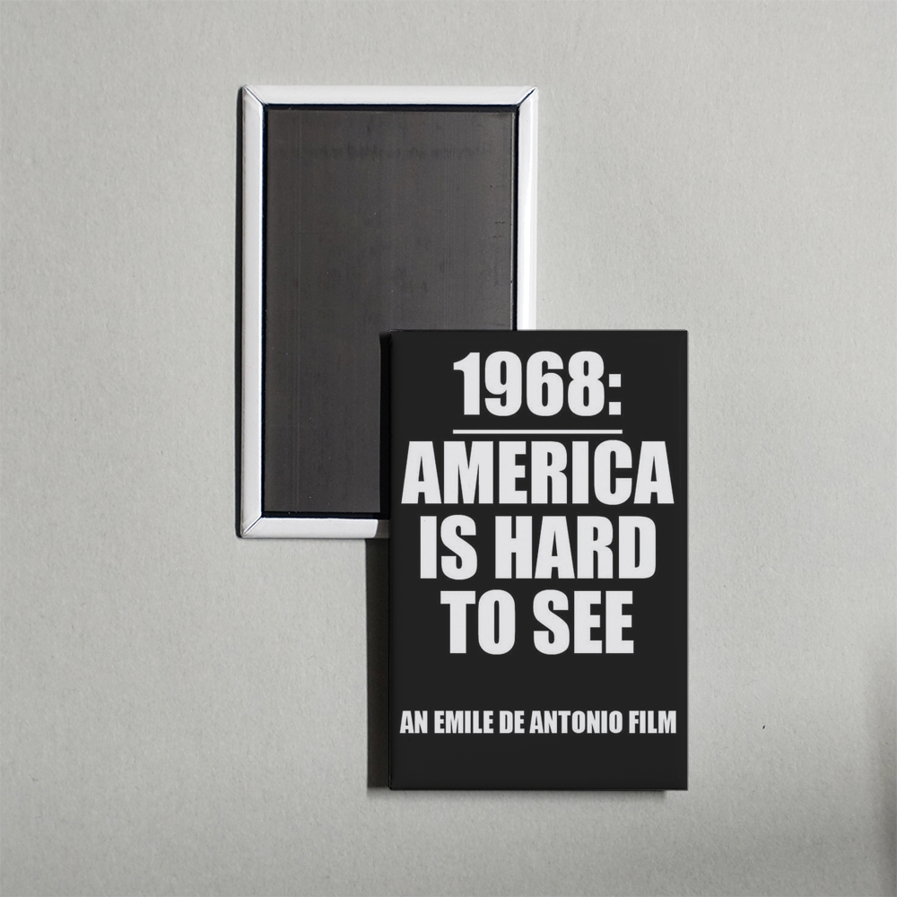 America Is Hard to See Mini Movie Fridge Magnet