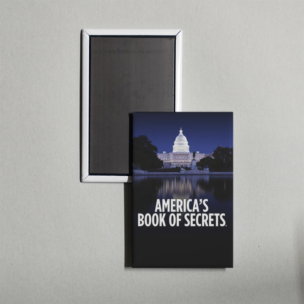 America's Book of Secrets TV Show Fridge Magnet