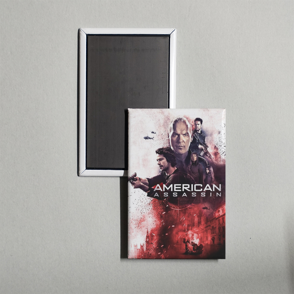 American Assassin Mini Movie Fridge Magnet