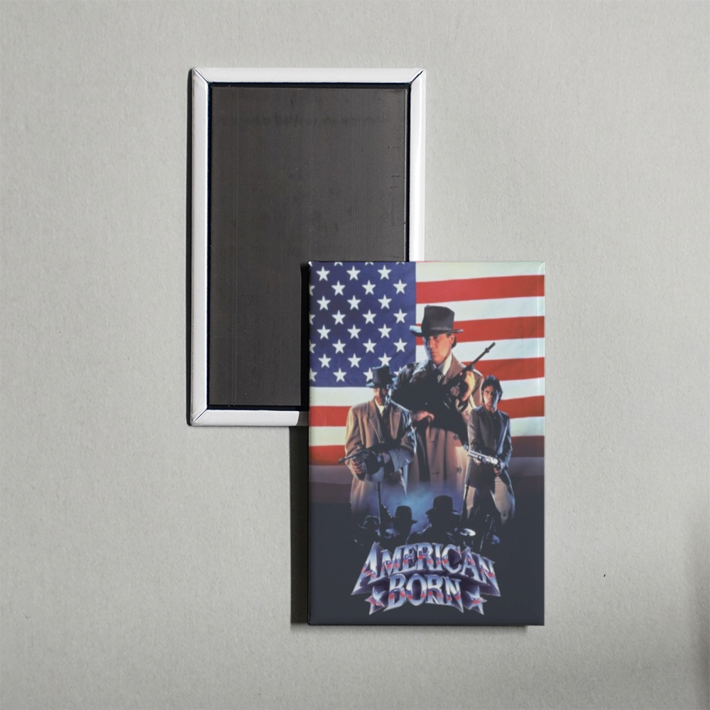 American Born Mini Movie Fridge Magnet