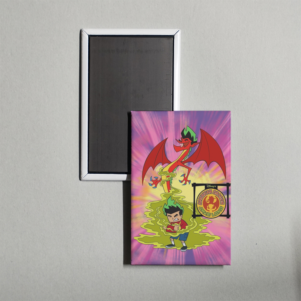 American Dragon Jake Long TV Show Fridge Magnet