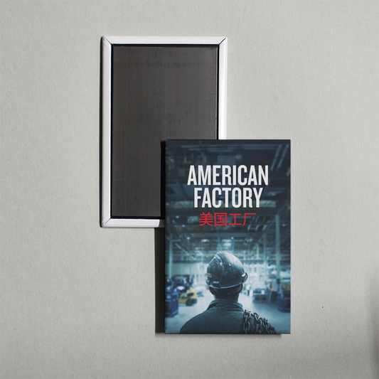 American Factory Mini Movie Fridge Magnet