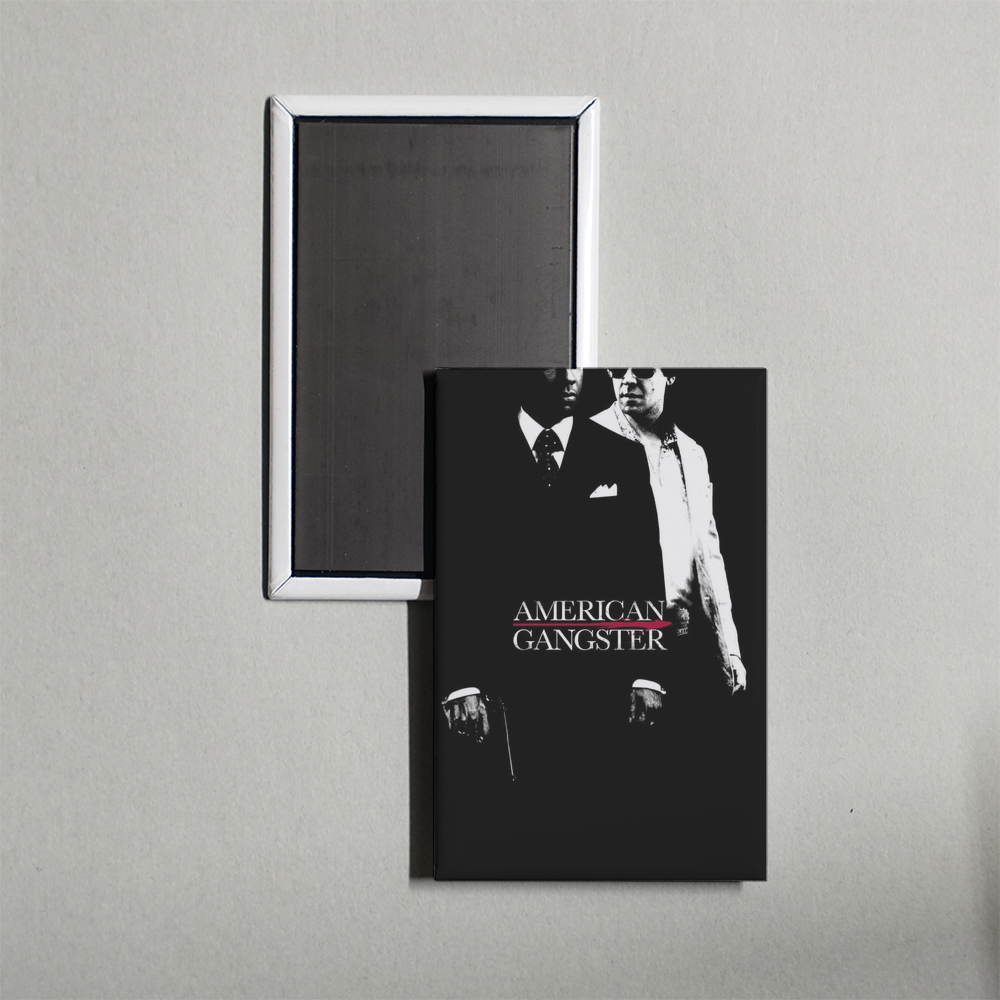 American Gangster Mini Movie Fridge Magnet