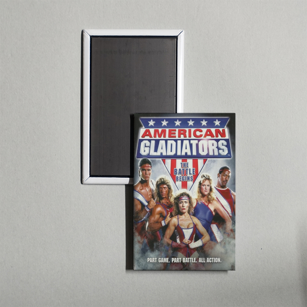 American Gladiators TV Show Fridge Magnet