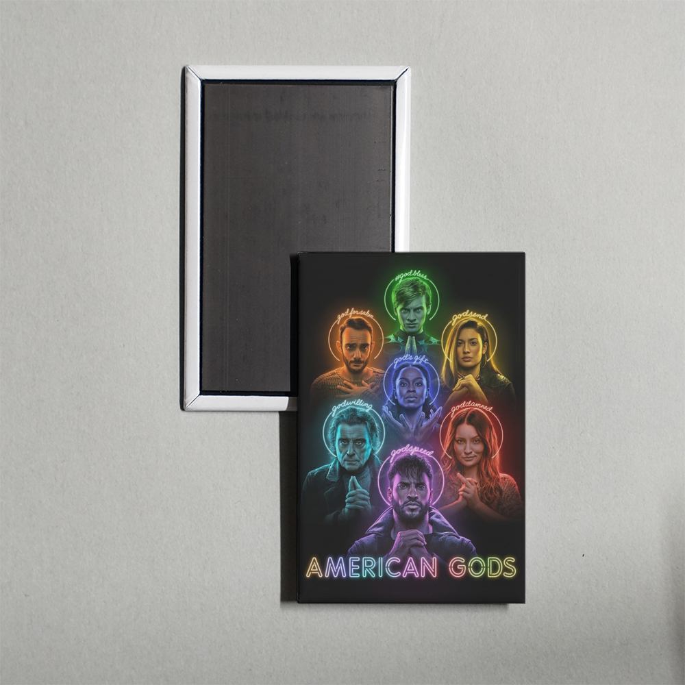 American Gods TV Show Fridge Magnet