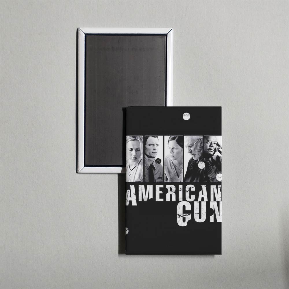 American Gun Mini Movie Fridge Magnet