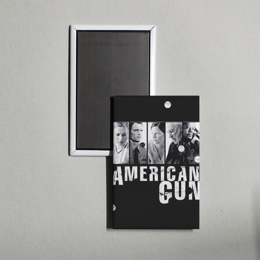 American Gun Mini Movie Fridge Magnet