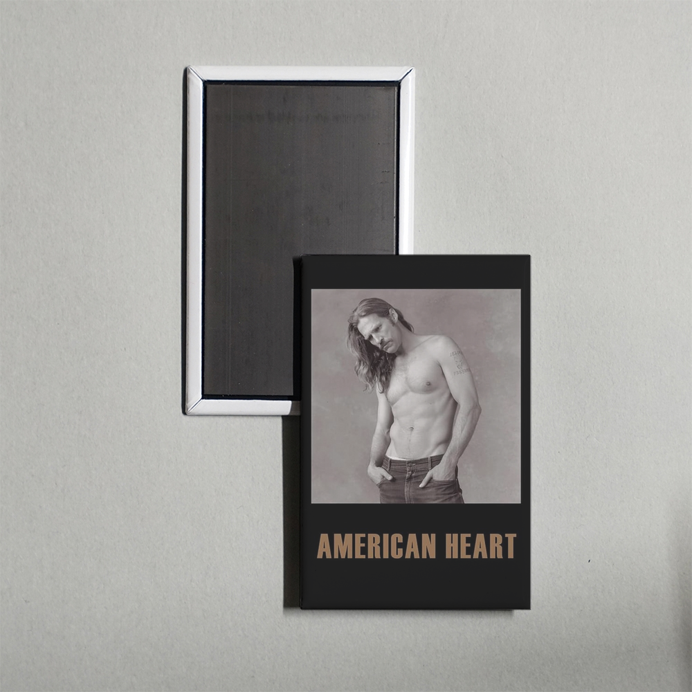 American Heart Mini Movie Fridge Magnet