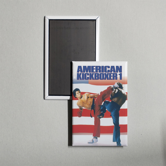 American Kickboxer Mini Movie Fridge Magnet