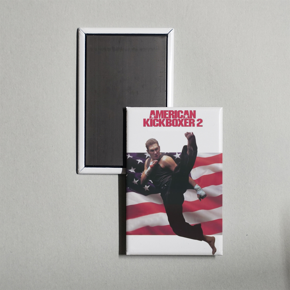 American Kickboxer 2 Mini Movie Fridge Magnet