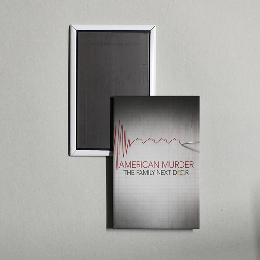 American Murder The Family Next Door Mini Movie Fridge Magnet