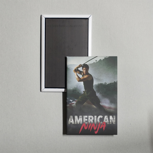 American Ninja Mini Movie Fridge Magnet