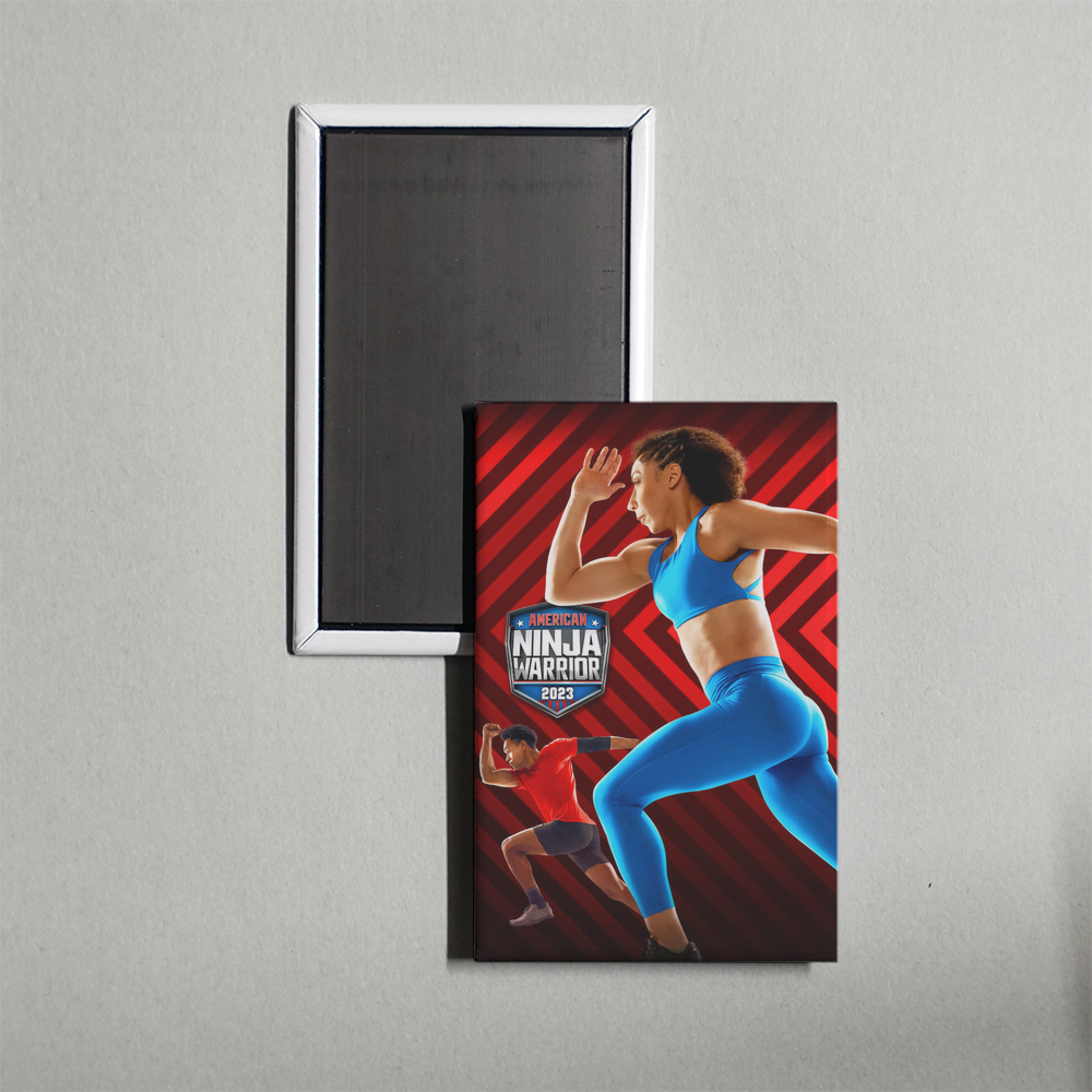 American Ninja Warrior TV Show Fridge Magnet