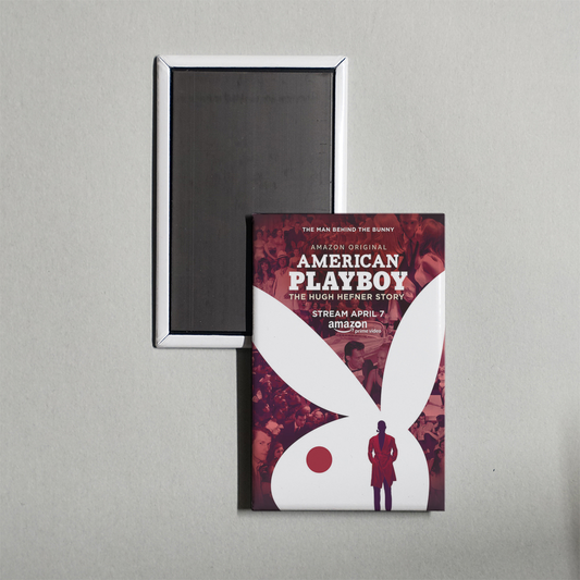 American Playboy The Hugh Hefner Story TV Show Fridge Magnet