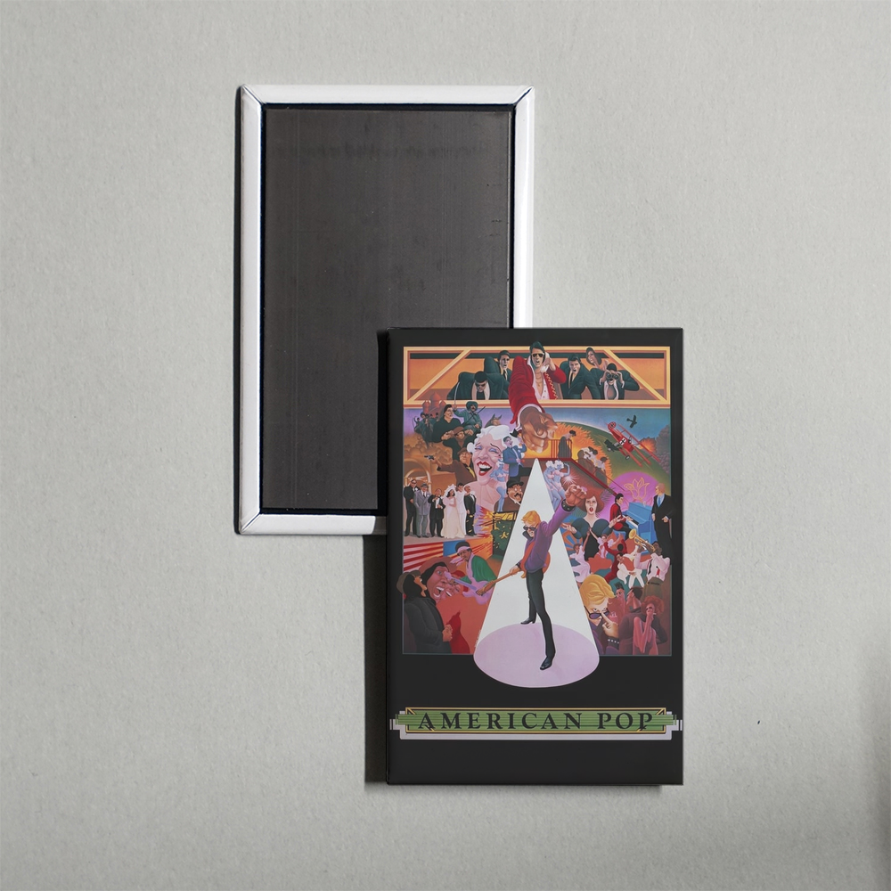 American Pop Mini Movie Fridge Magnet
