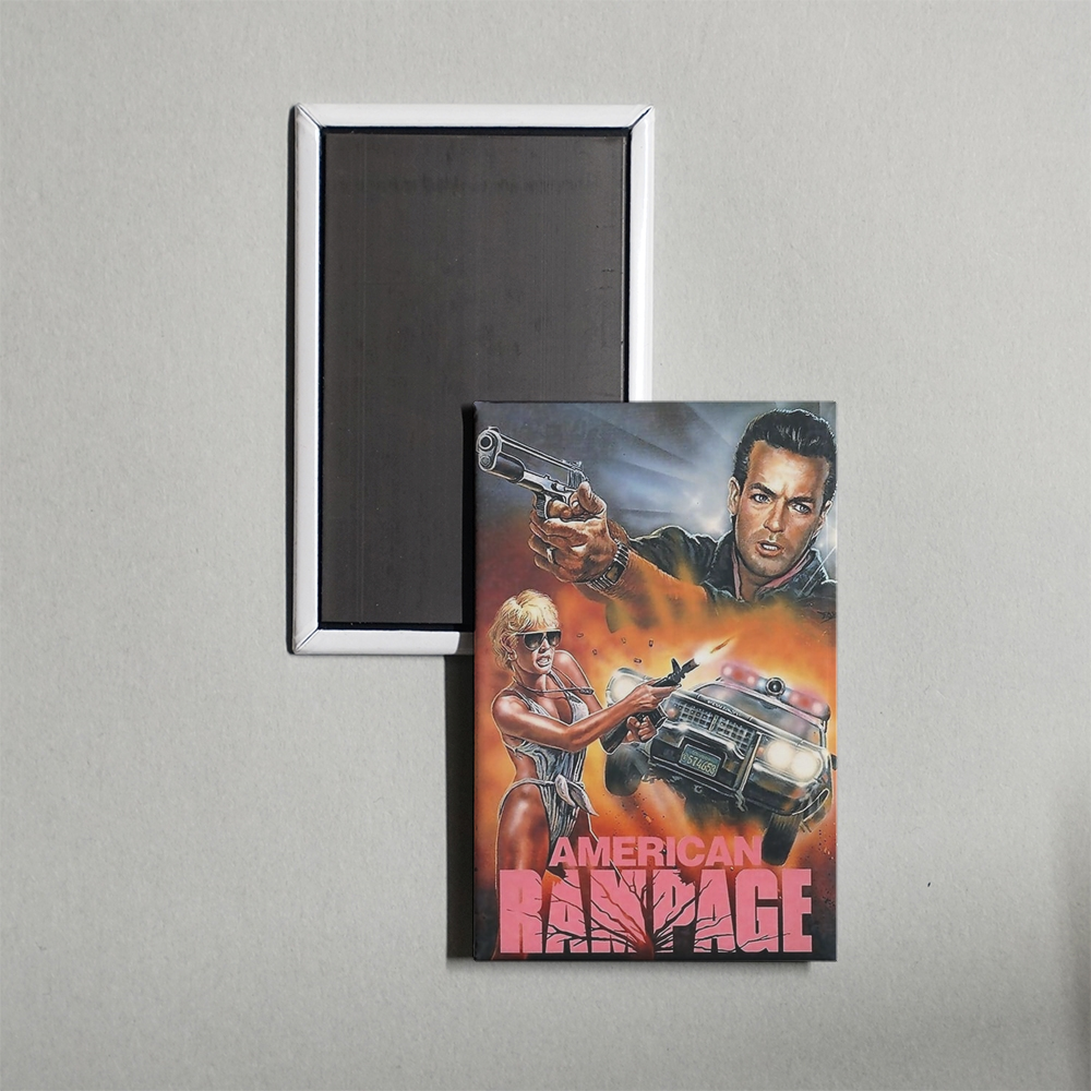 American Rampage Mini Movie Fridge Magnet