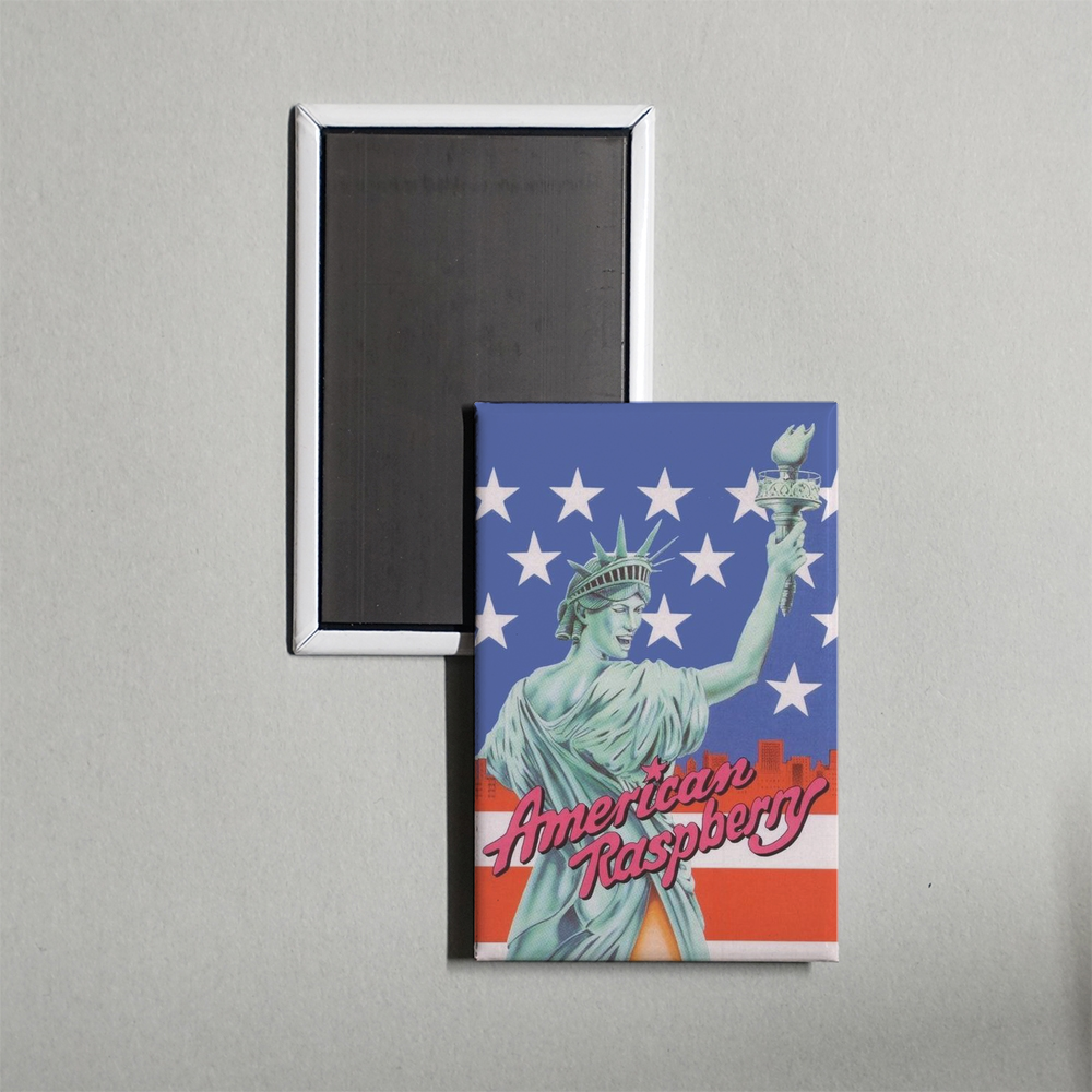 American Raspberry Mini Movie Fridge Magnet