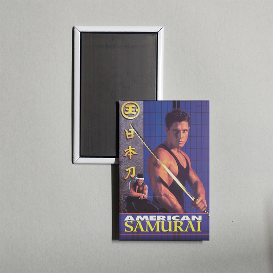 American Samurai Mini Movie Fridge Magnet