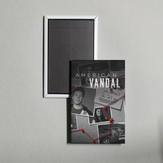 American Vandal TV Show Fridge Magnet