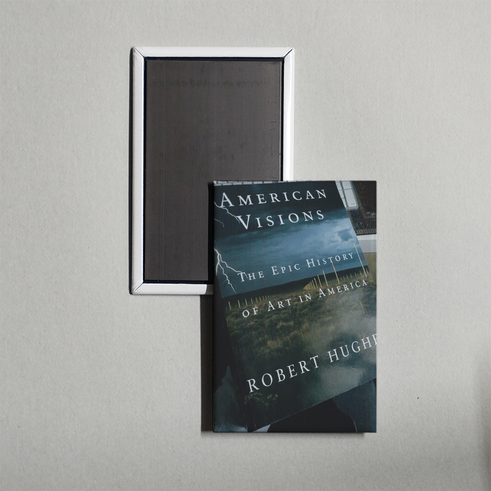 American Visions TV Show Fridge Magnet