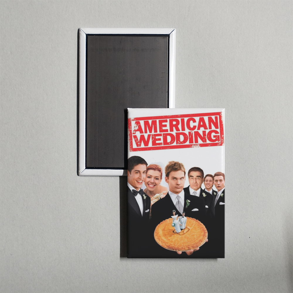 American Wedding Mini Movie Fridge Magnet