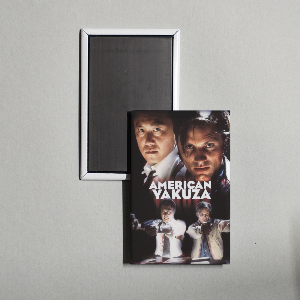 American Yakuza Mini Movie Fridge Magnet