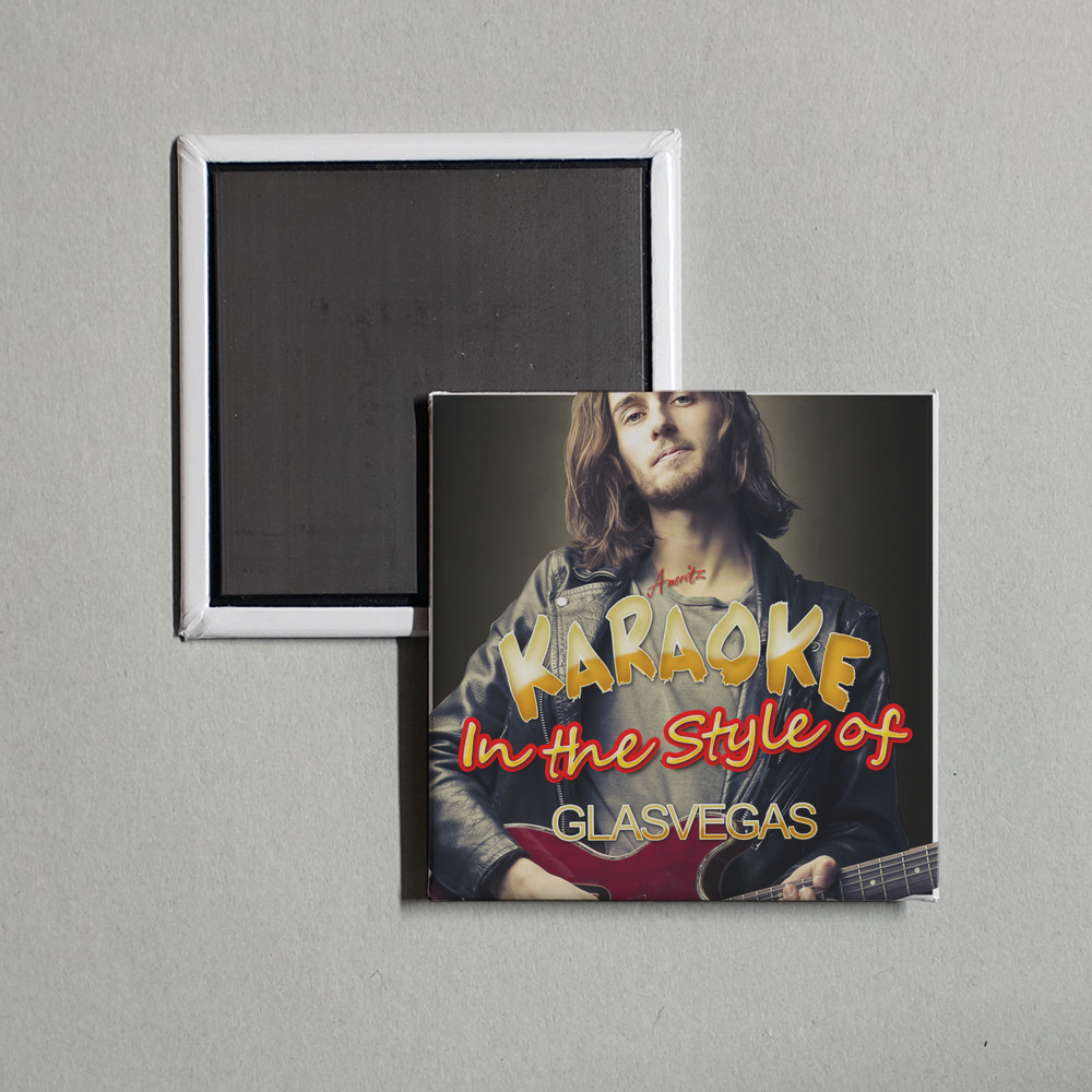 Ameritz - Karaoke - Karaoke - In the Style of Glasvegas Album Cover Fridge Magnet