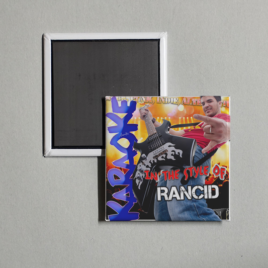 Ameritz - Karaoke - Karaoke - In the Style of Rancid Album Cover Fridge Magnet