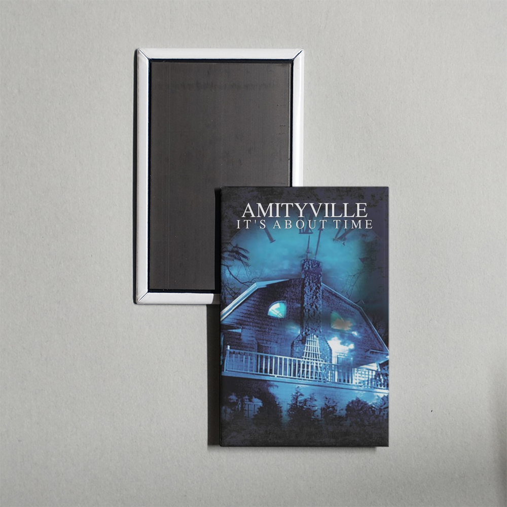 Amityville 1992 It's About Time Mini Movie Fridge Magnet