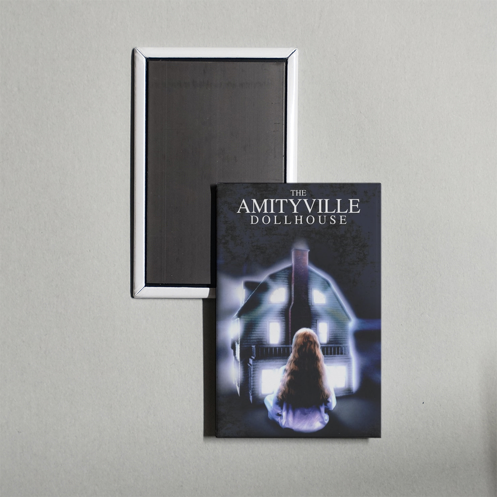 Amityville Dollhouse Mini Movie Fridge Magnet