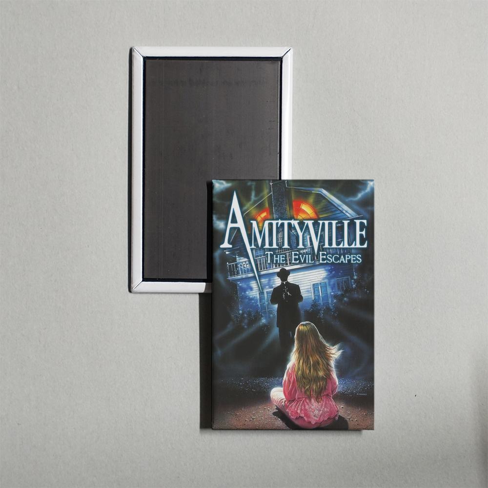 Amityville The Evil Escapes Mini Movie Fridge Magnet