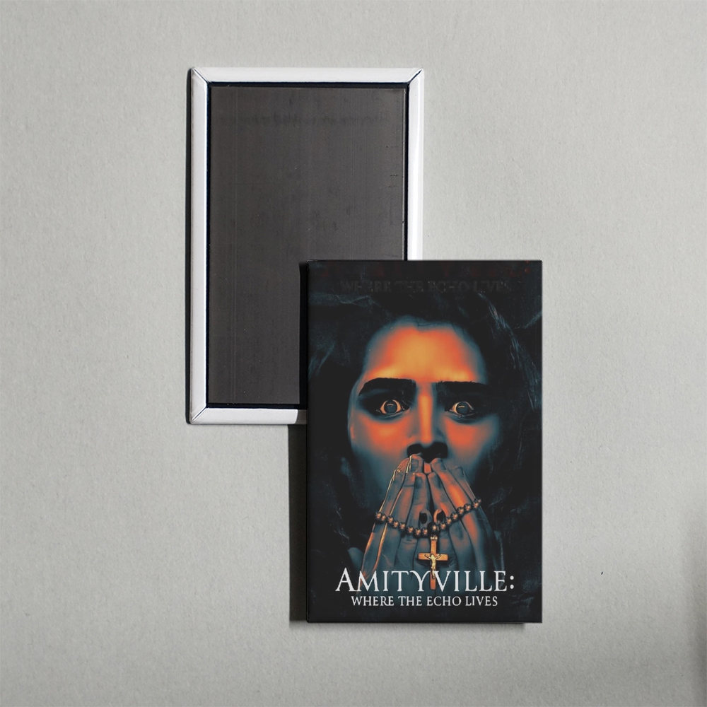 Amityville Where the Echo Lives Mini Movie Fridge Magnet