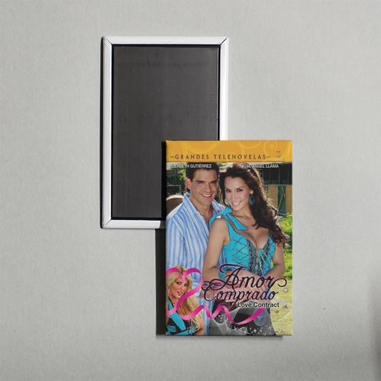 Amor Comprado TV Show Fridge Magnet