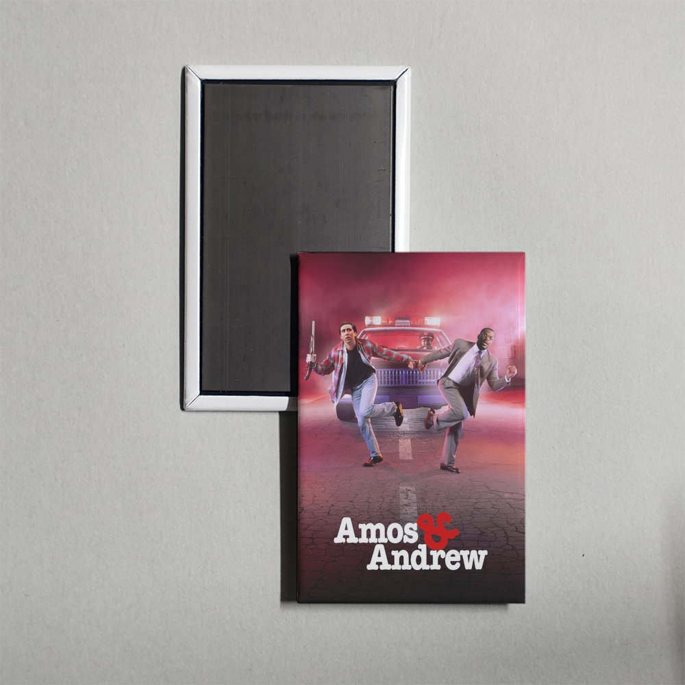 Amos & Andrew Mini Movie Fridge Magnet