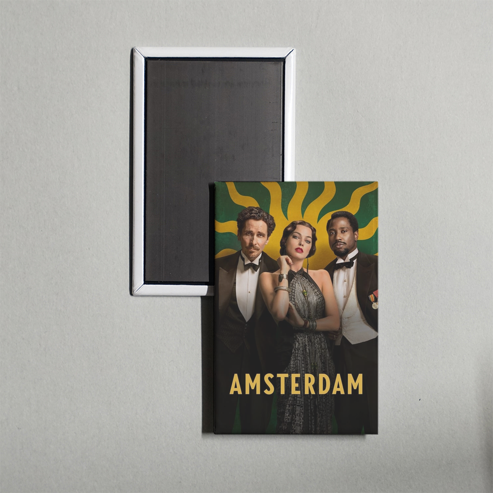 Amsterdam Mini Movie Fridge Magnet