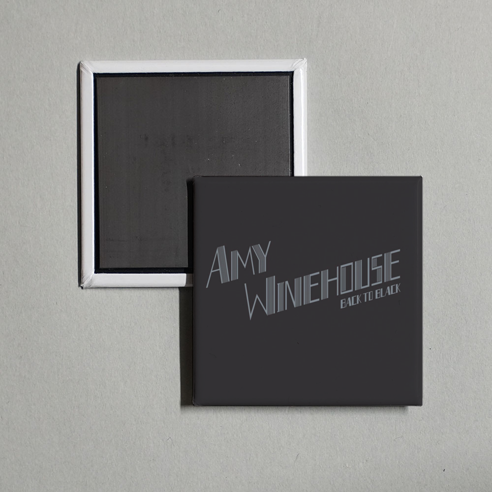 Amy Winehouse - Back To Black (Deluxe Edition) Album Cover Fridge Magnet