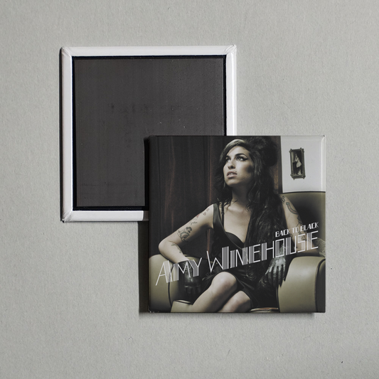 Amy Winehouse - Back To Black (Remixes & B Sides) Album Cover Fridge Magnet