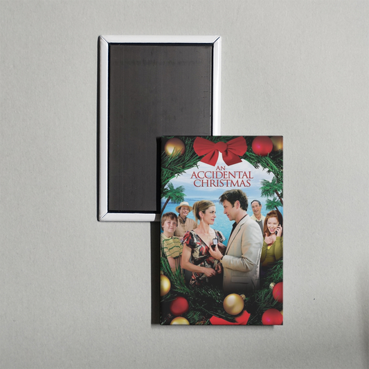 An Accidental Christmas Mini Movie Fridge Magnet
