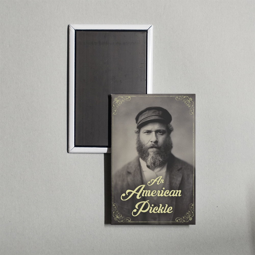 An American Pickle Mini Movie Fridge Magnet