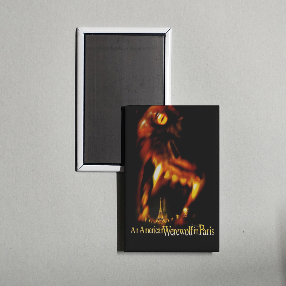 An American Werewolf in Paris Mini Movie Fridge Magnet