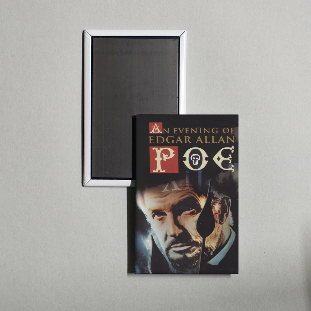 An Evening of Edgar Allan Poe Mini Movie Fridge Magnet