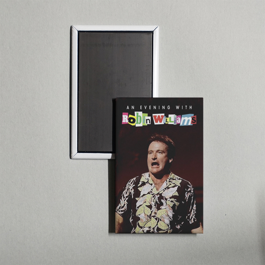 An Evening with Robin Williams Mini Movie Fridge Magnet