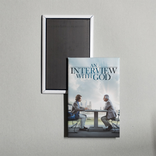An Interview with God Mini Movie Fridge Magnet
