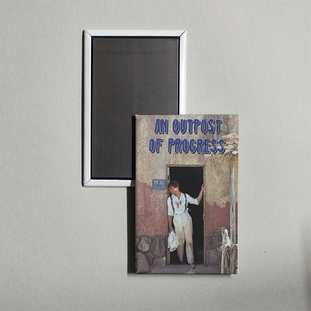 An Outpost of Progress Mini Movie Fridge Magnet