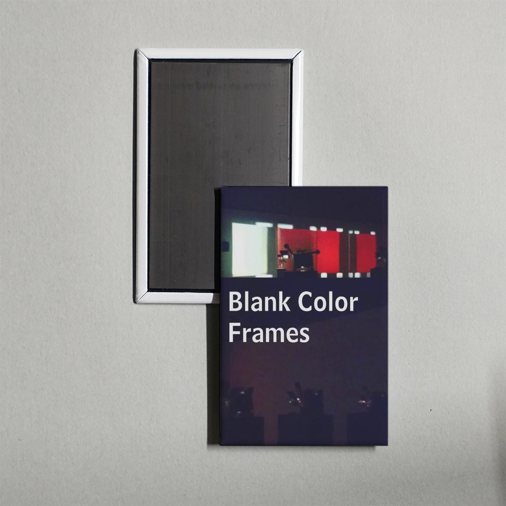 Analytical Studies IV Blank Color Frames Mini Movie Fridge Magnet